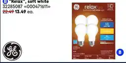 RONA GE Relax 4-pack A19 LED bulbs offer