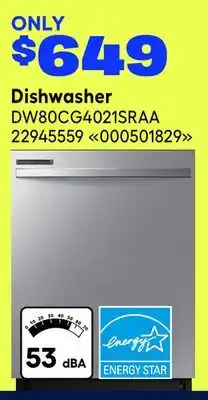 RONA Samsung Dishwasher offer