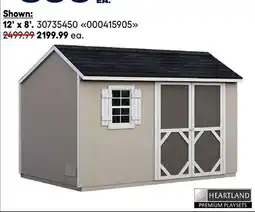 RONA Wood garden sheds offer