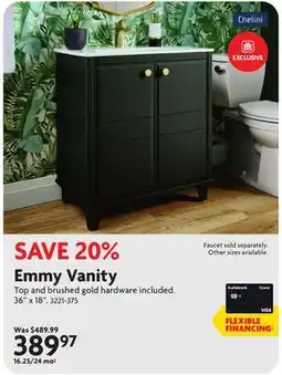 Home Hardware Emmy Vanity Top offer