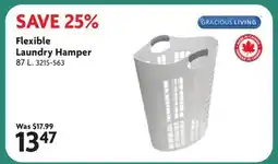 Home Hardware Flexible Laundry Hamper offer