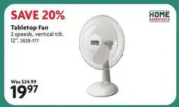 Home Hardware Tabletop Fan offer