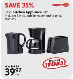 Home Hardware 3 Pc. Kitchen Appliance Set offer