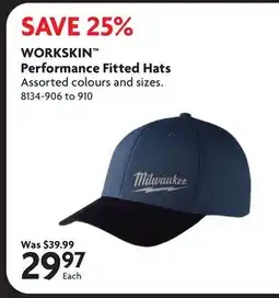 Home Hardware WORKSKIN Performance Fitted Hats offer