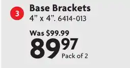 Home Hardware Base Brackets offer