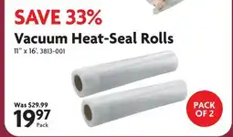 Home Hardware Vacuum Heat-Seal Rolls offer
