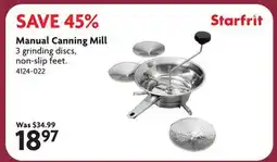 Home Hardware Manual Canning Mill offer