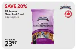 Home Hardware All Season Blend Bird Food offer