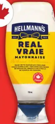 Food Basics HELLMANN'S MAYONNAISE offer