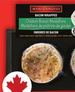 Food Basics MARC ANGELO SOUVLAKI, CHICKEN MEDALLIONS OR CHICKEN BURGERS offer