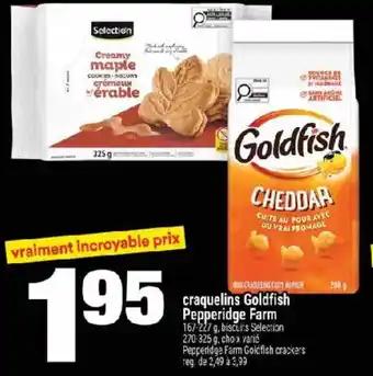 Craquelins goldfish pepperidge farm