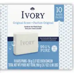Food Basics IVORY BODYWASH 621 ML BAR SOAP offer
