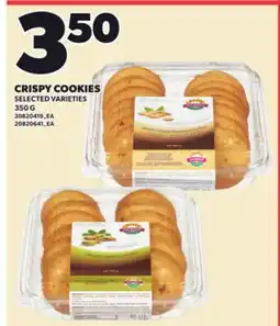 Loblaws CRISPY COOKIES offer