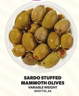 Loblaws SARDO STUFFED MAMMOTH OLIVES offer