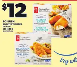 Loblaws PC FISH offer
