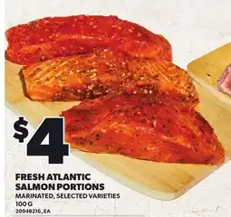 Loblaws FRESH ATLANTIC SALMON PORTIONS offer