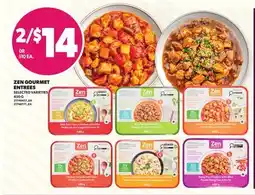 Loblaws ZEN GOURMET ENTREES offer