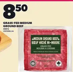 Loblaws GRASS-FED MEDIUM GROUND BEEF offer