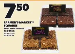 Loblaws FARMER'S MARKET SQUARES, 400/450 G offer