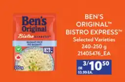 Loblaws BEN'S ORIGINAL BISTRO EXPRESS offer