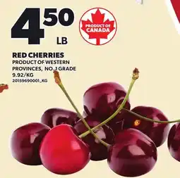 Loblaws RED CHERRIES offer
