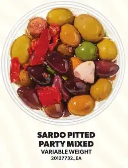 Loblaws SARDO PITTED PARTY MIXED offer