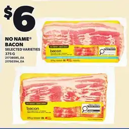 Loblaws NO NAME BACON offer