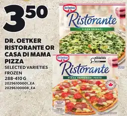 Loblaws DR. OETKER RISTORANTE OR CASA DI MAMA PIZZA offer