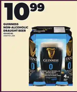 Loblaws GUINNESS NON-ALCOHOLIC DRAUGHT BEER offer