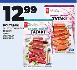 Loblaws PC TATAKI offer