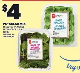Loblaws PC SALAD MIX offer