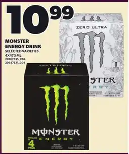 Loblaws MONSTER ENERGY DRINK offer