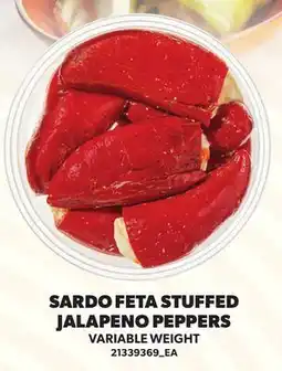 Loblaws SARDO FETA STUFFED JALAPENO PEPPERS offer