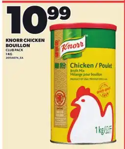 Loblaws KNORR CHICKEN BOUILLON offer