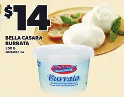 Loblaws BELLA CASARA BURRATA offer
