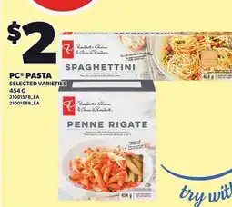 Loblaws PC PASTA offer