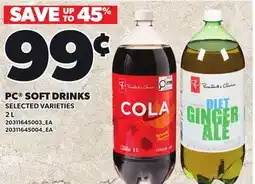 Loblaws PC SOFT DRINKS offer