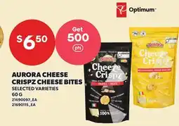 Loblaws AURORA CHEESE CRISPZ CHEESE BITES offer