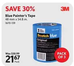 Home Hardware Blue Painter's Tape offer