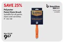 Home Hardware Paint/Stain Brush offer