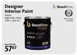 Home Hardware Designer Interior Paint offer