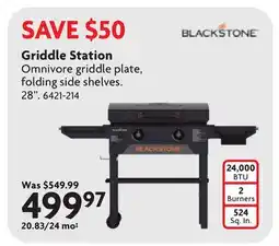 Home Hardware Griddle Station offer