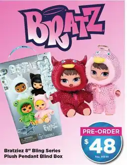 Showcase Bratziez 8 Bling Series Plush Pendant Blind Box offer