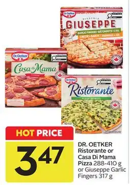 Sobeys Ristorante or Casa Di Mama Pizza offer