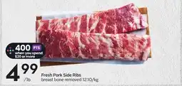 Sobeys Fresh Pork Side Ribs offer