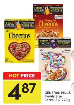 Sobeys Family Size Cereal offer