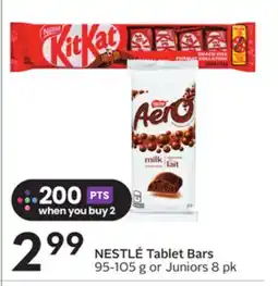 Sobeys Tablet Bars offer
