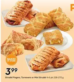 Sobeys Strudel Fingers, Turnovers or Mini Strudel - Fresh Fest offer