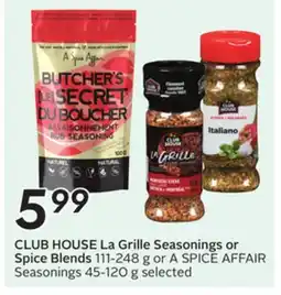 Sobeys La Grille Seasonings or Spice Blends offer