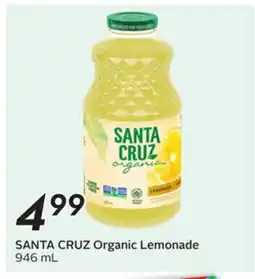 Sobeys Organic Lemonade offer